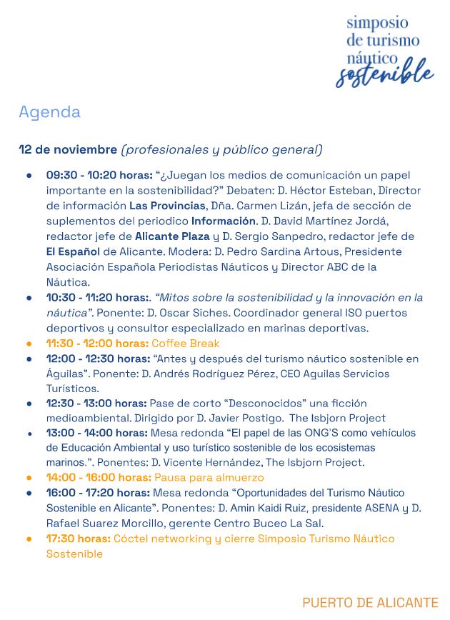 Programa 12 noviembre simposio de turismo náutico sostenible.JPG