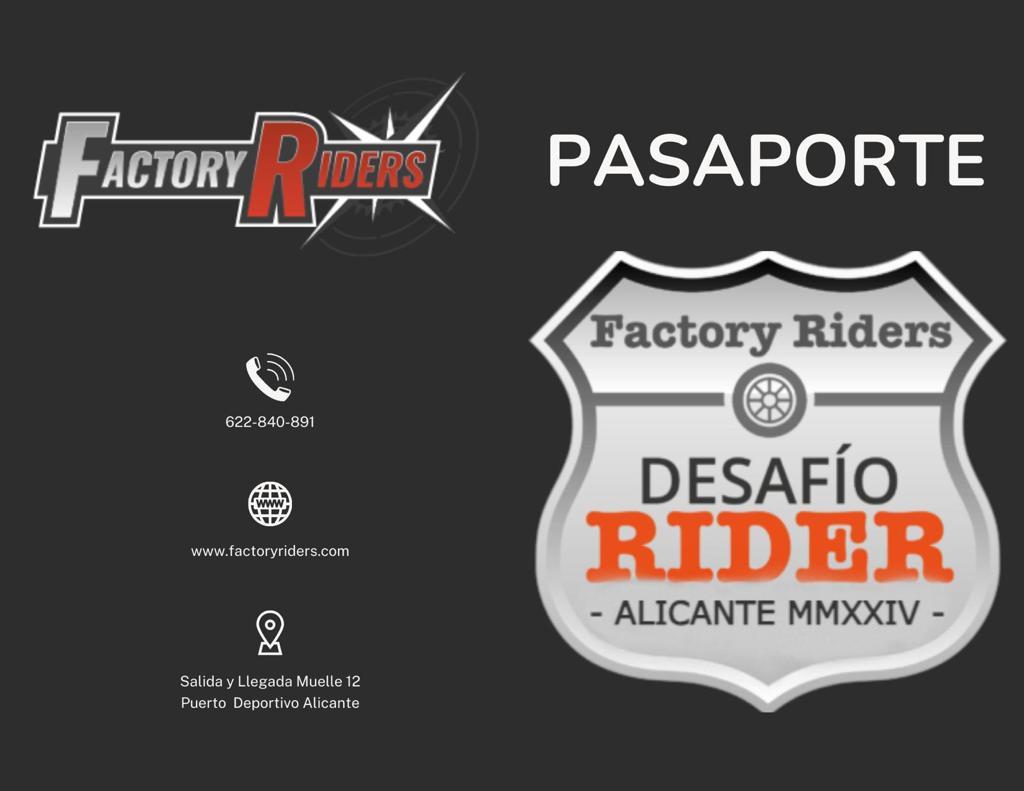 Imagen del cartel anunciador de Desafio Riders